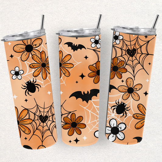 Flowers Bats Seamless Transfer