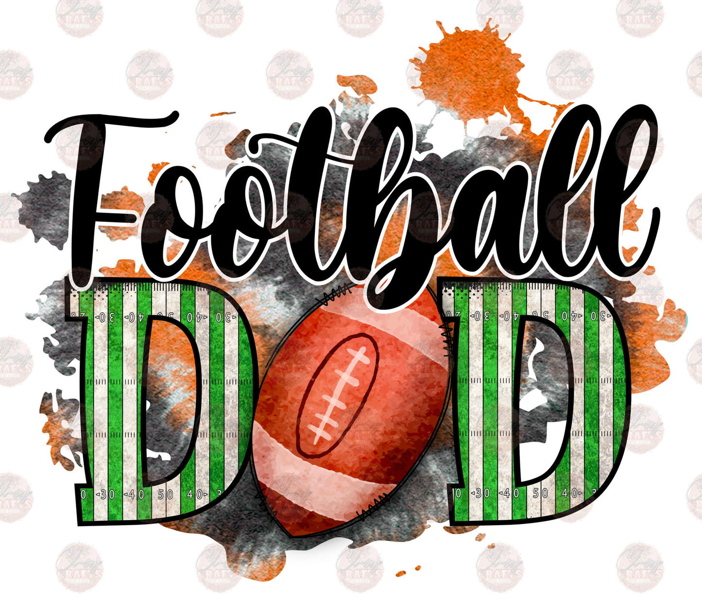 Football Field Dad Transfer