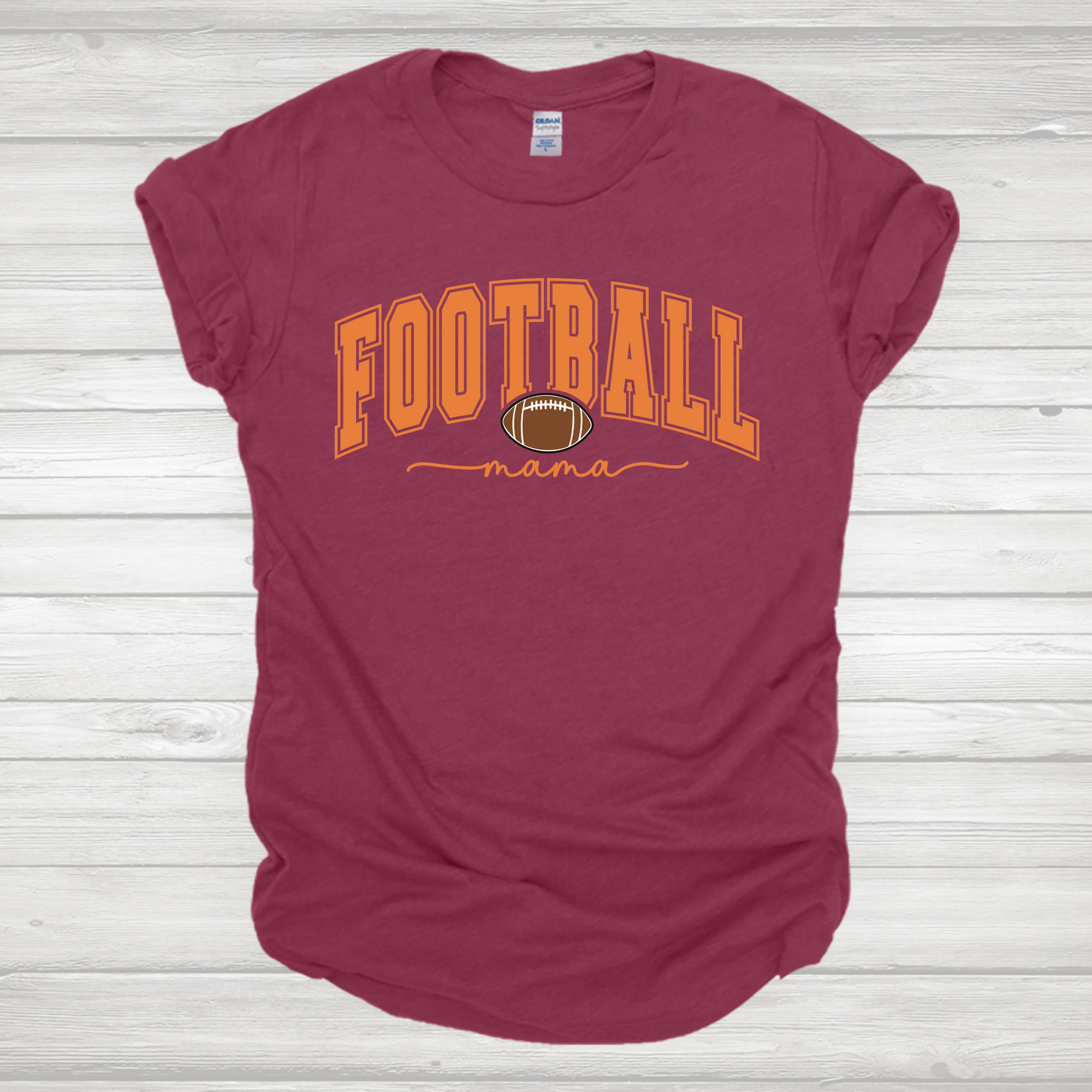 Football Mama Orange Transfer