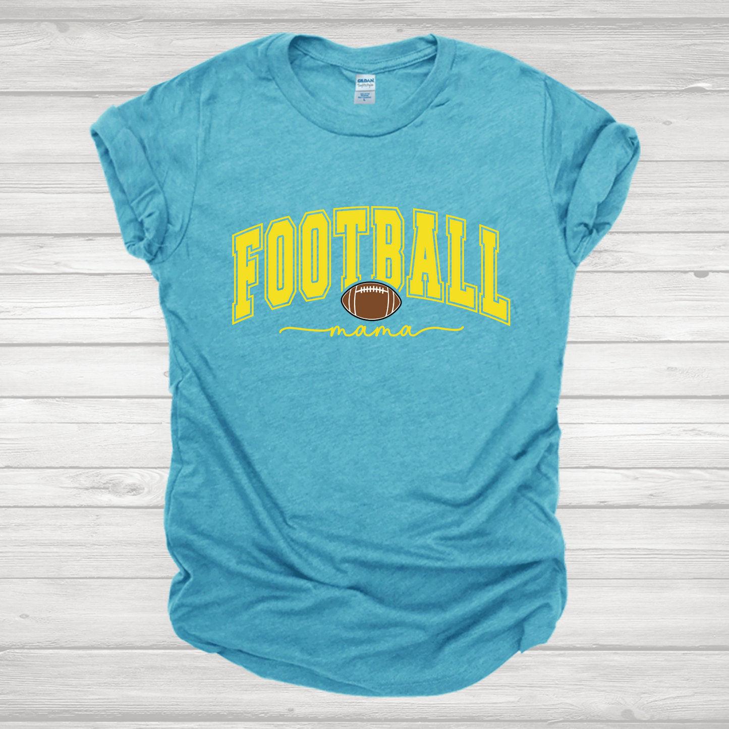 Football Mama yellow Transfer