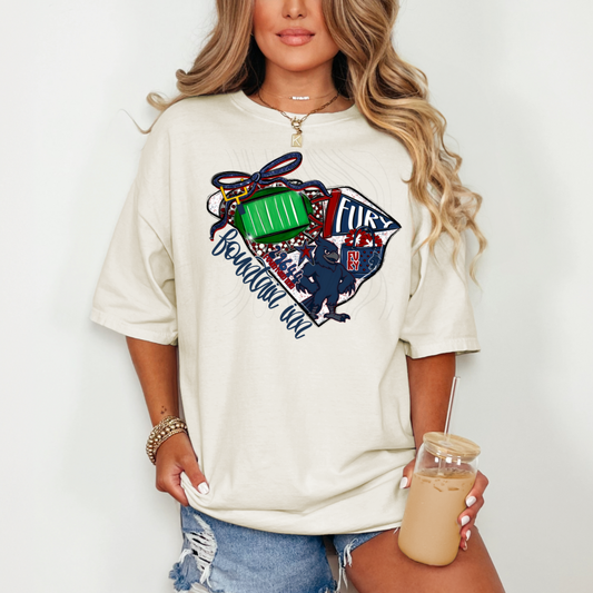 Fountain Inn Fury Game Day Coquette Transfer