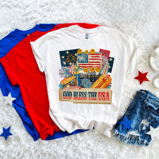 God Bless The USA Cluster Transfer