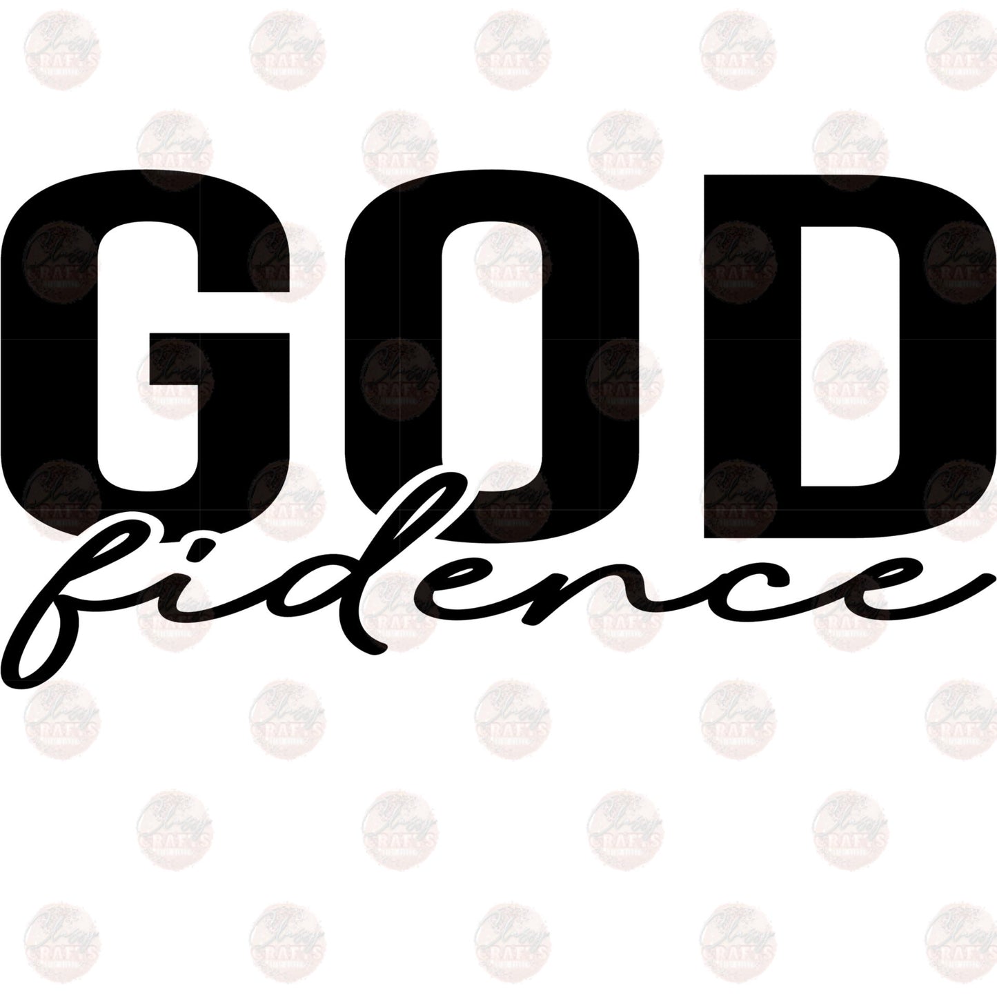GODfidence Two Part **Sold Separately** Transfer