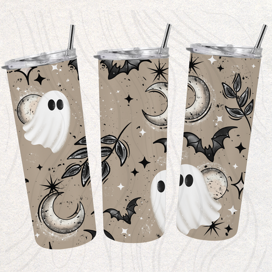 Ghost And Moon Seamless Transfer