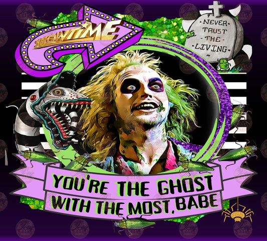 Ghost With The Most Tumbler Wrap