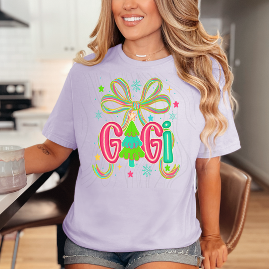 GiGi Tree Bow Transfer