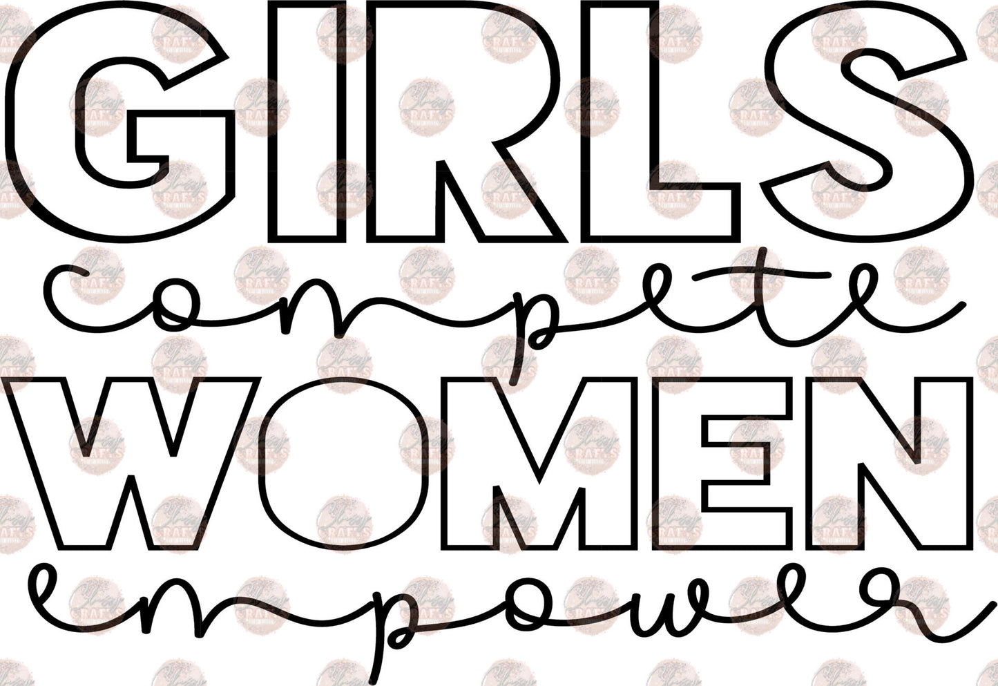 Girls Compete Women Empower Transfer