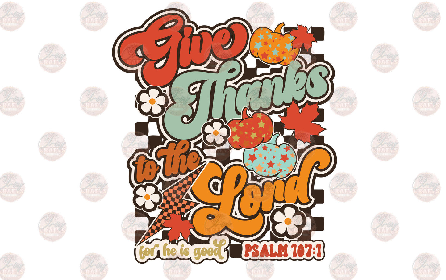 Give Thanks To The Lord Transfer