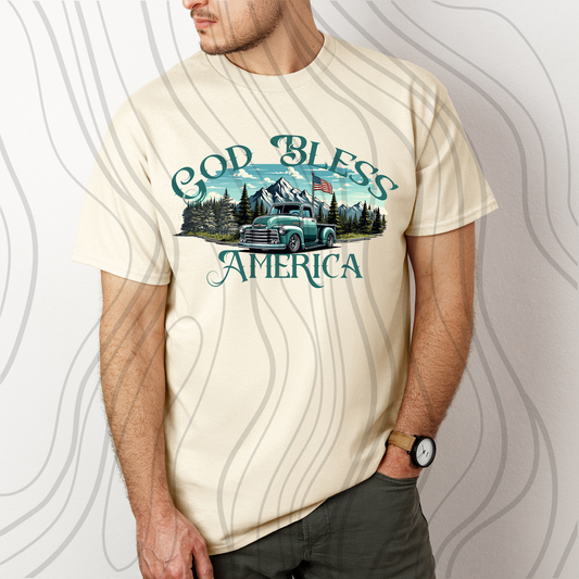 God Bless America Truck Transfer