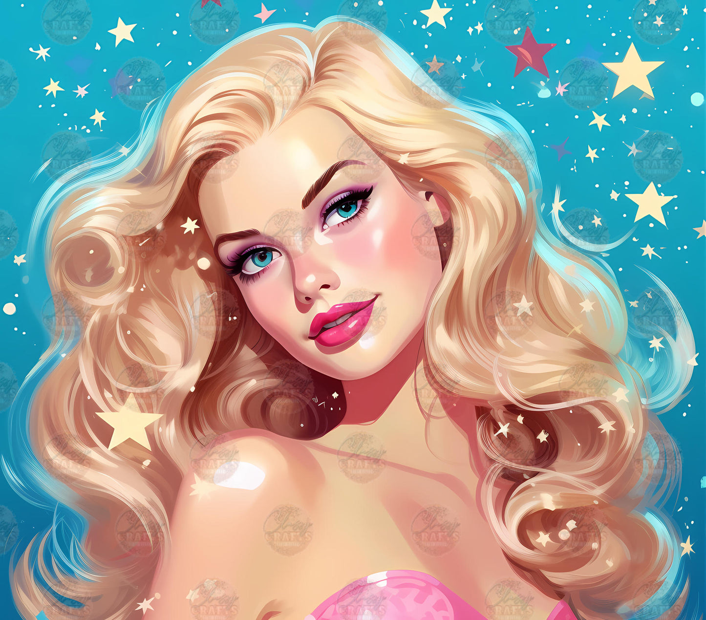 Gorgeous Girl Tumbler Wrap