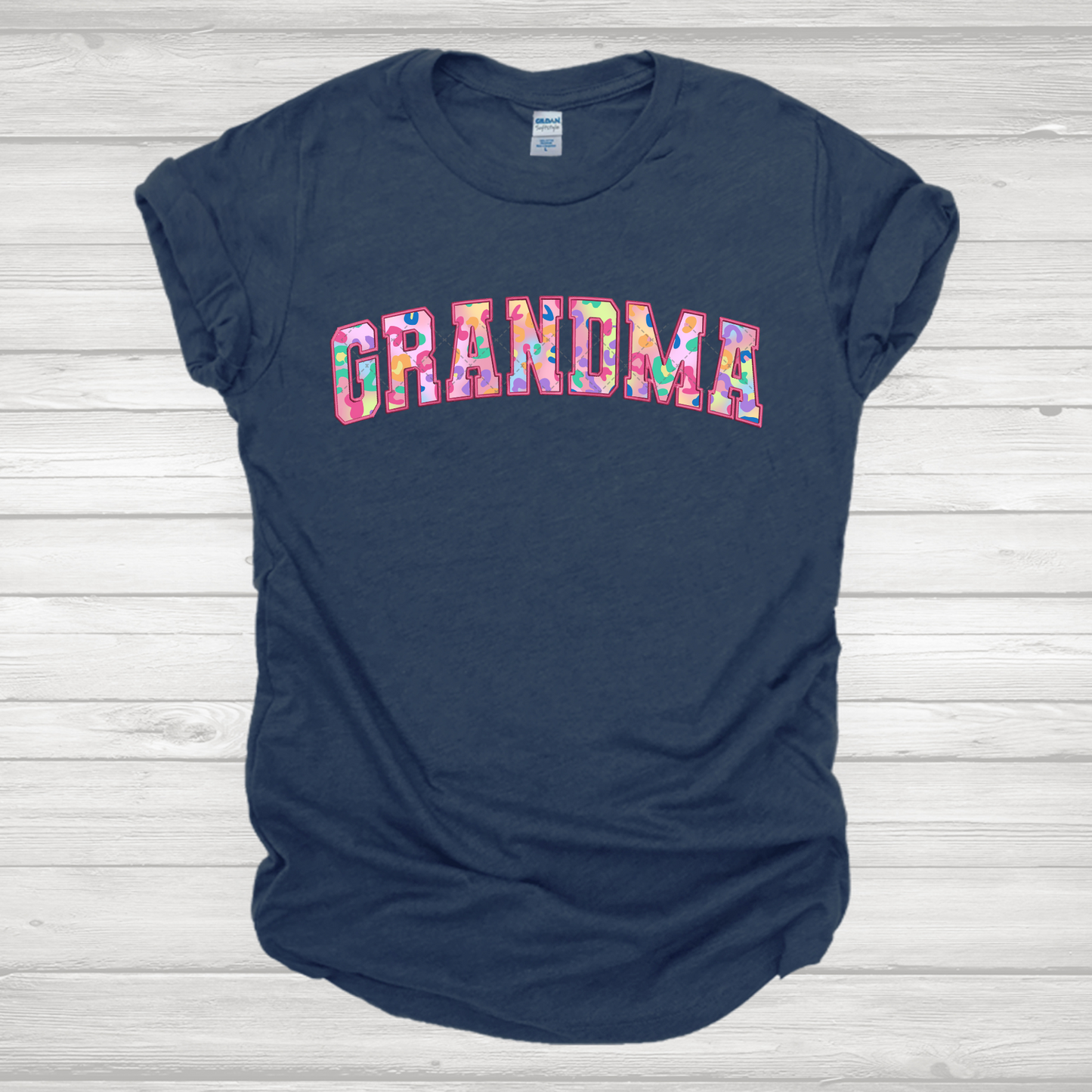 Grandma Pink Cheetah Transfer
