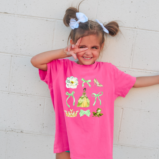 Green Princess Coquette Transfer