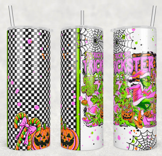 Green Trickster Tumbler Wrap Transfer