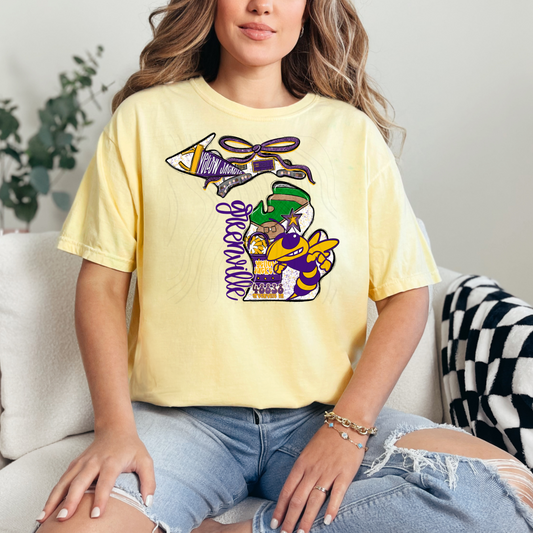 Greenville Yellow Jackets Baseball Transfer