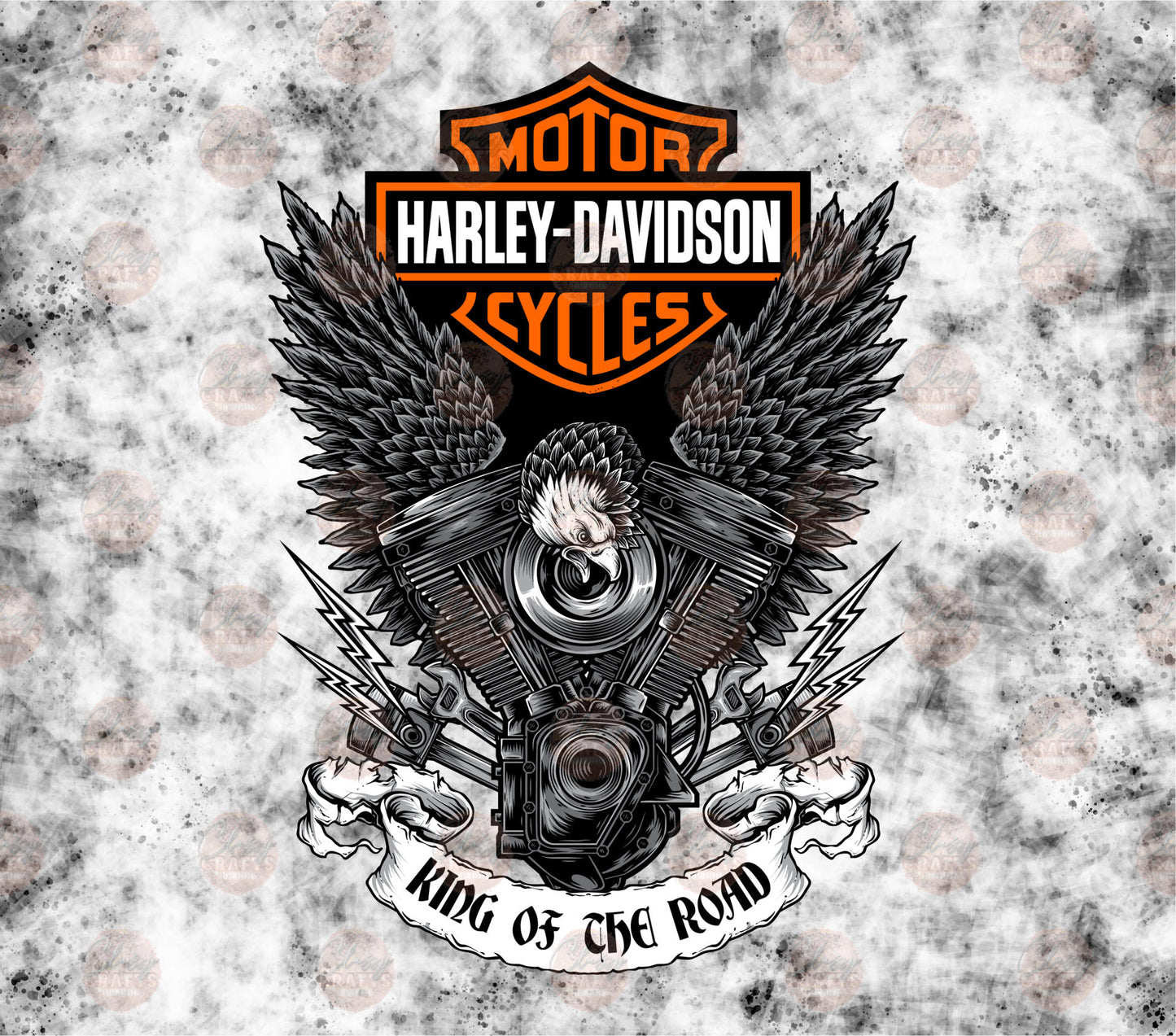 HD Eagle Tumbler Wrap