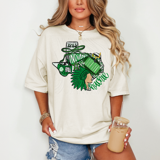 Hachie Indians Game Day Coquette Transfer (Copy)