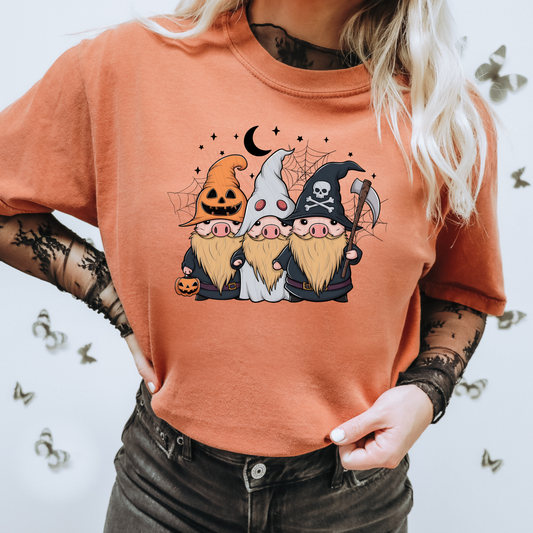 Halloween Pig Gnome Transfer