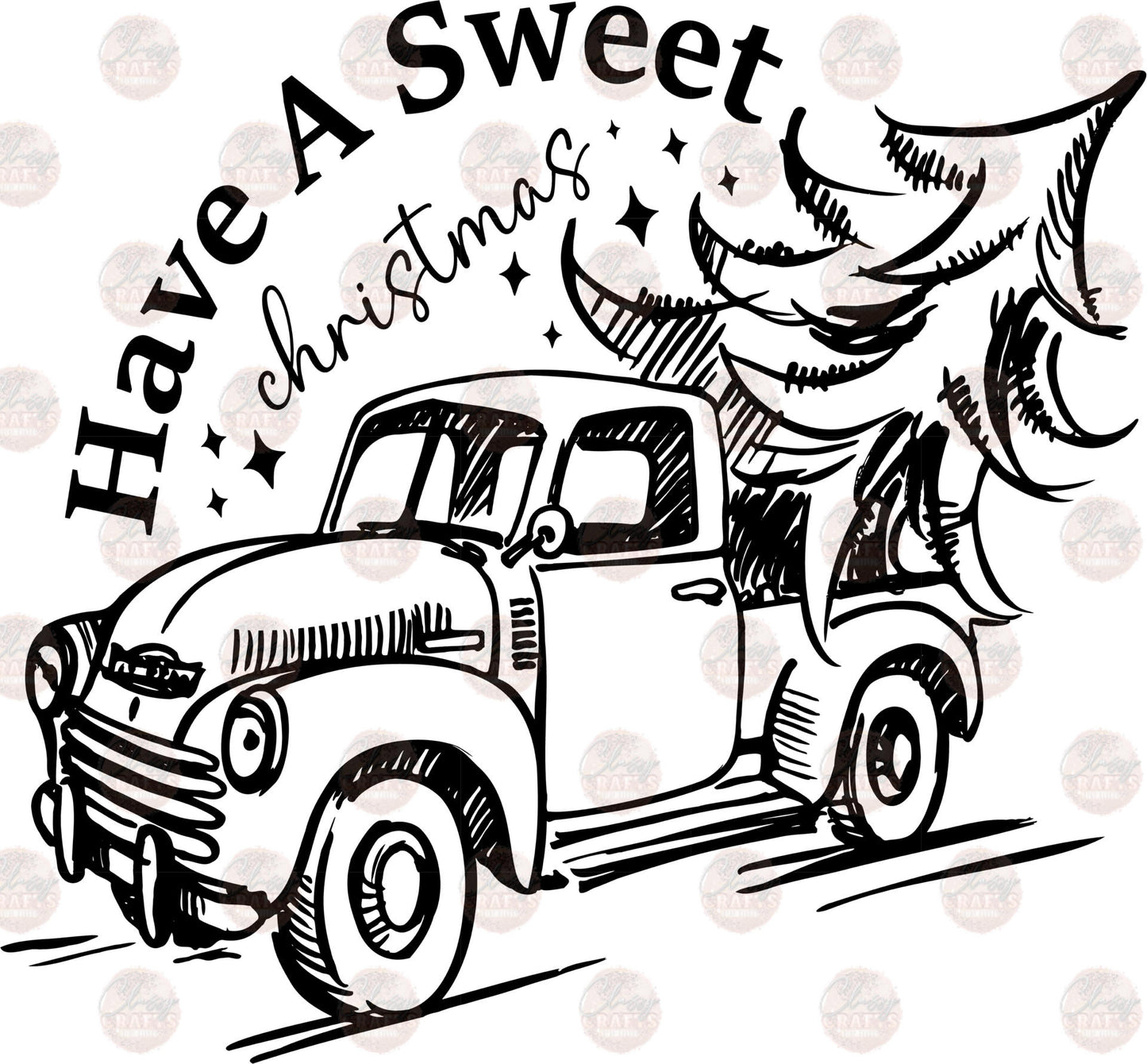 Have A Sweet Christmas Transfers