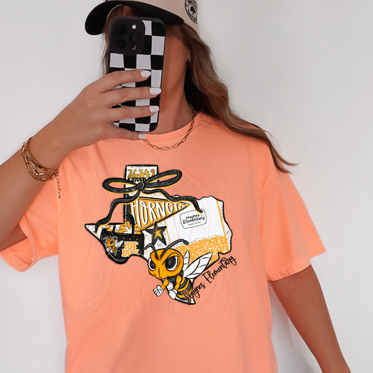 Haynes Elementary Hornets Game Day Coquette Transfer