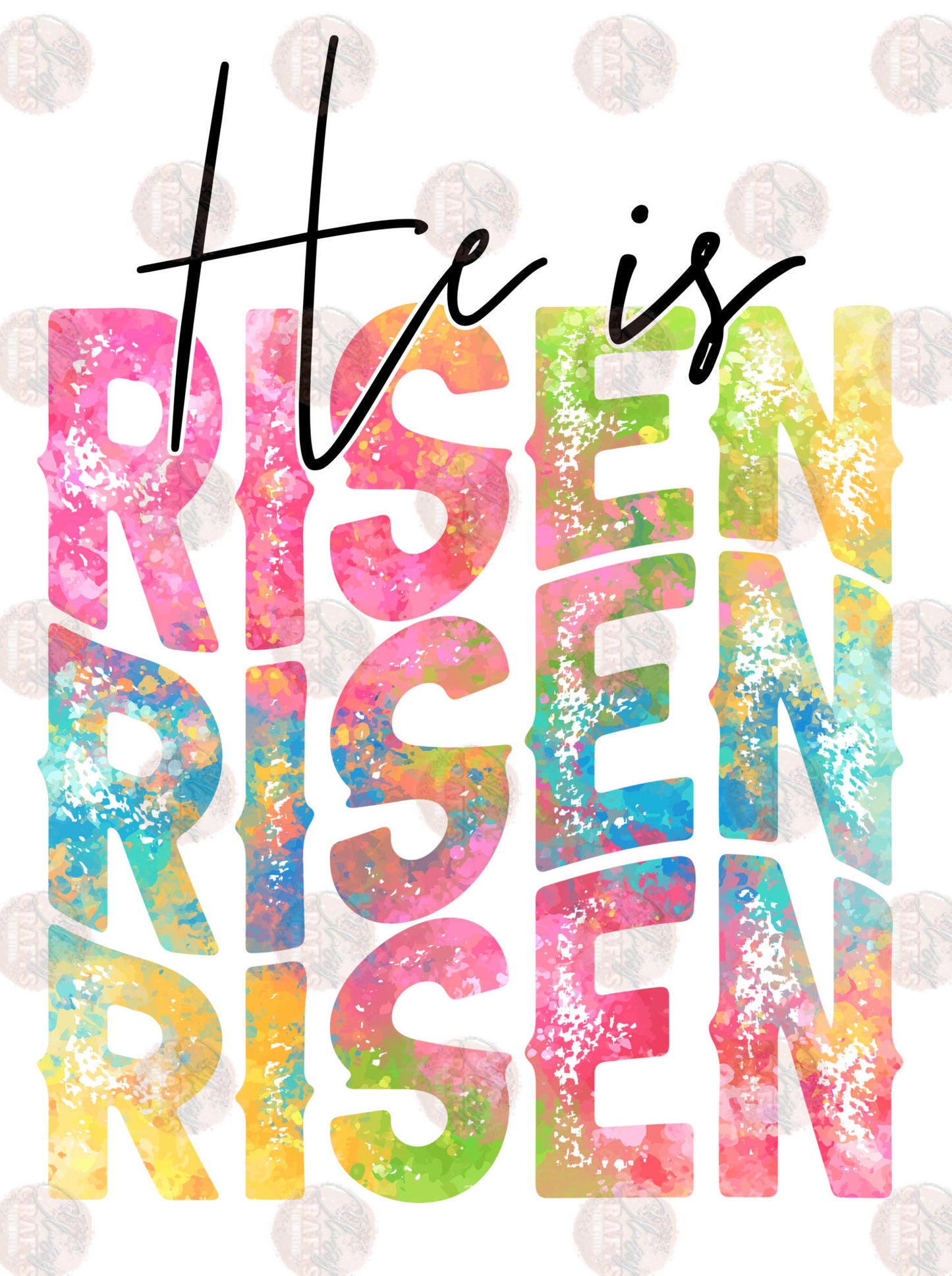 He Is Risen Transfer