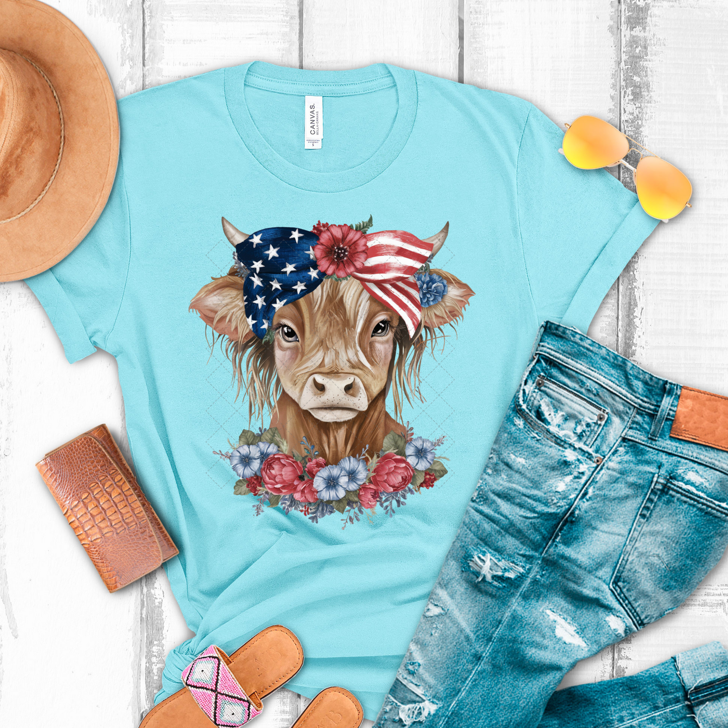 Headband Cow Transfer