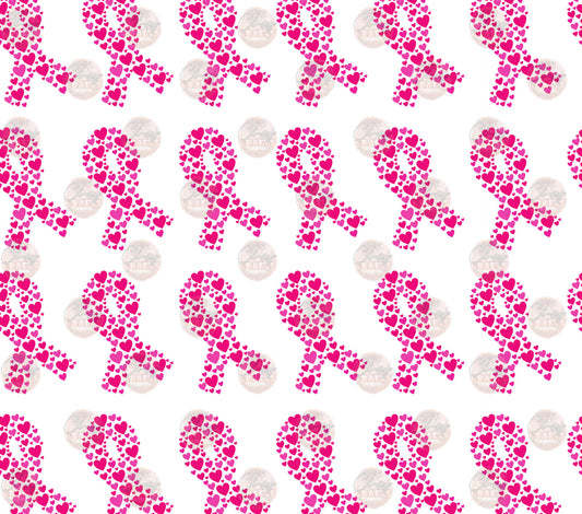 Heart Ribbons Tumbler Wrap