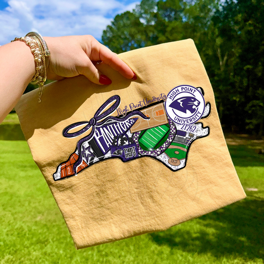 High Point Academy 2 Game Day Coquette Transfer