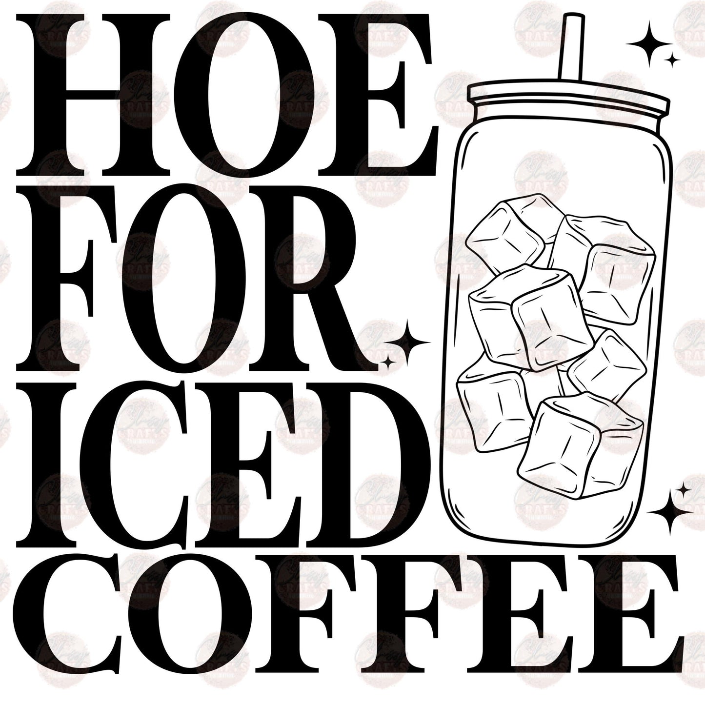 Hoe For Iced Coffee Transfer