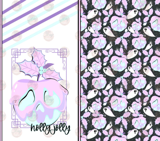 Holly Jolly Tumbler Wrap