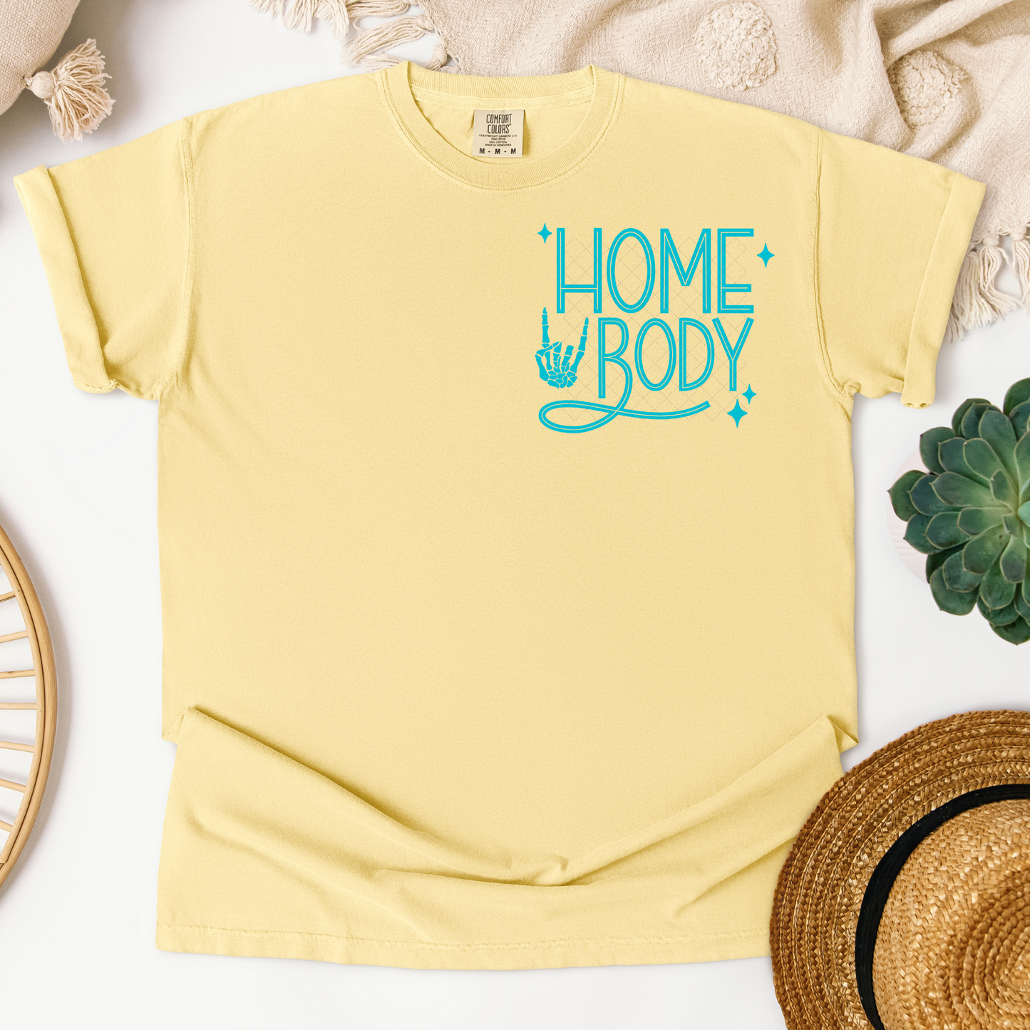 Homebody Club Teal **TWO PART* SOLD SEPARATELY** Transfer