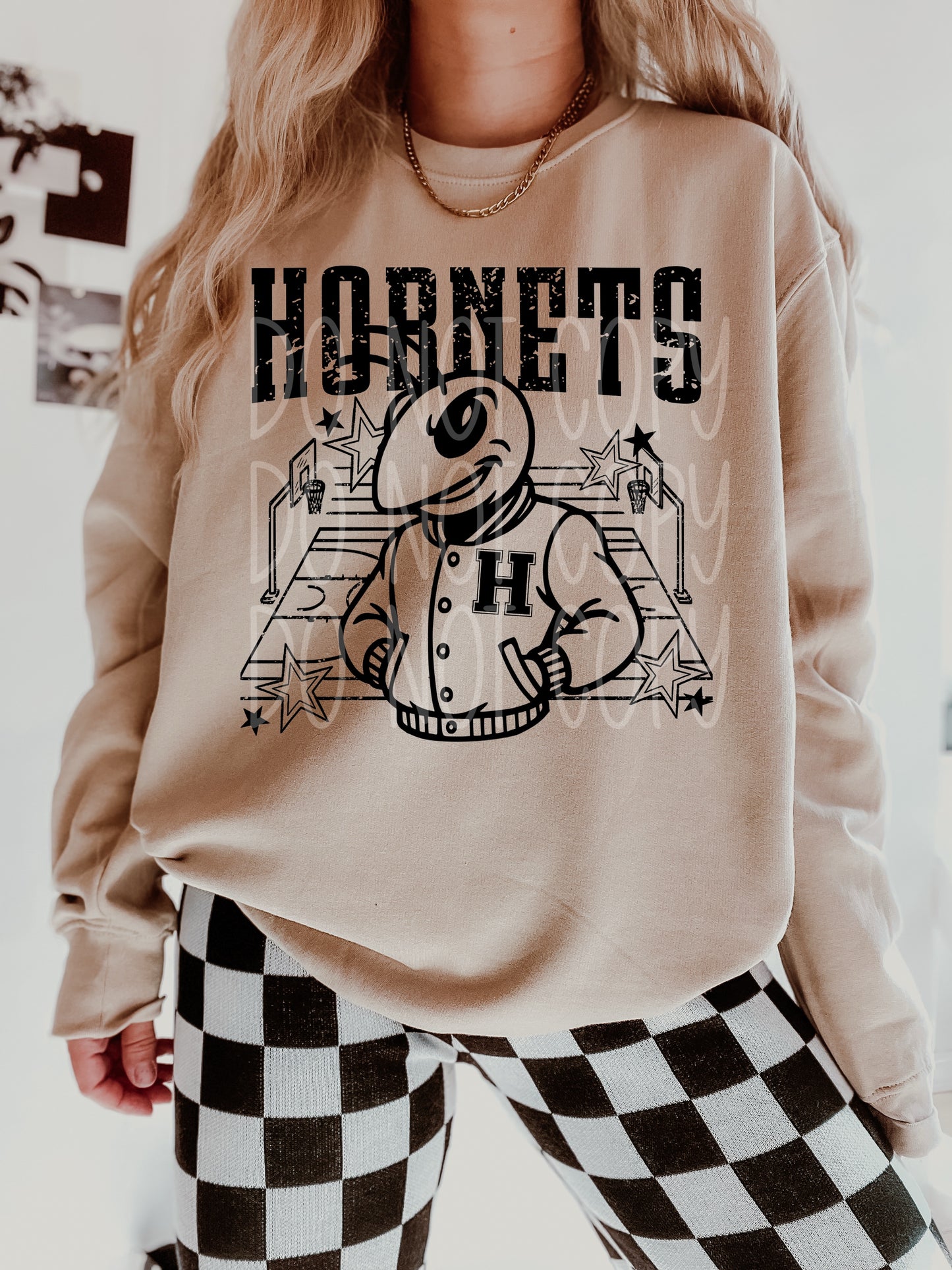 Hornets Basketball Letterman Transfer