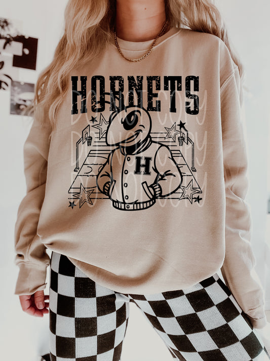 Hornets Basketball Letterman Transfer