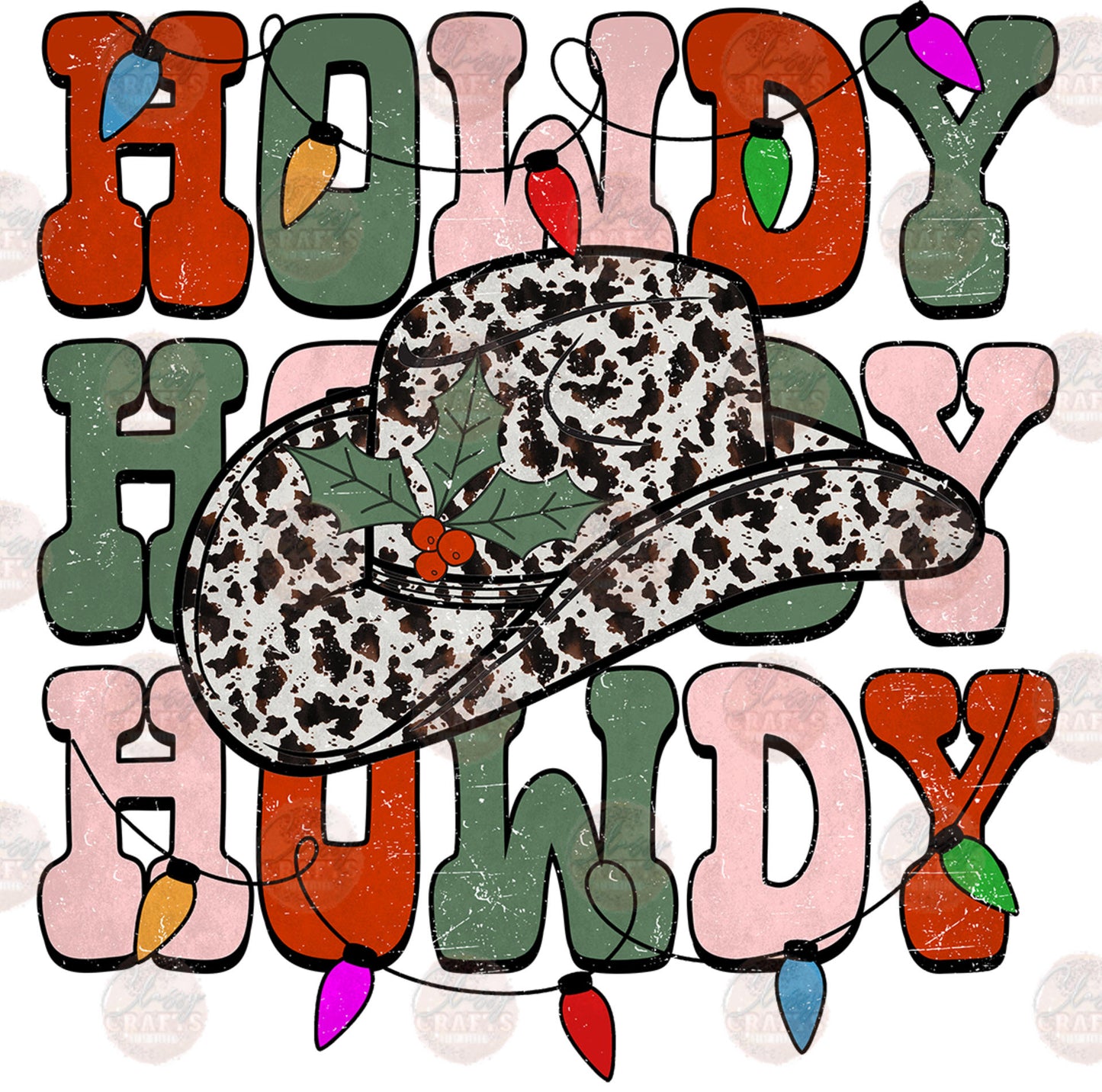Howdy Christmas Transfer