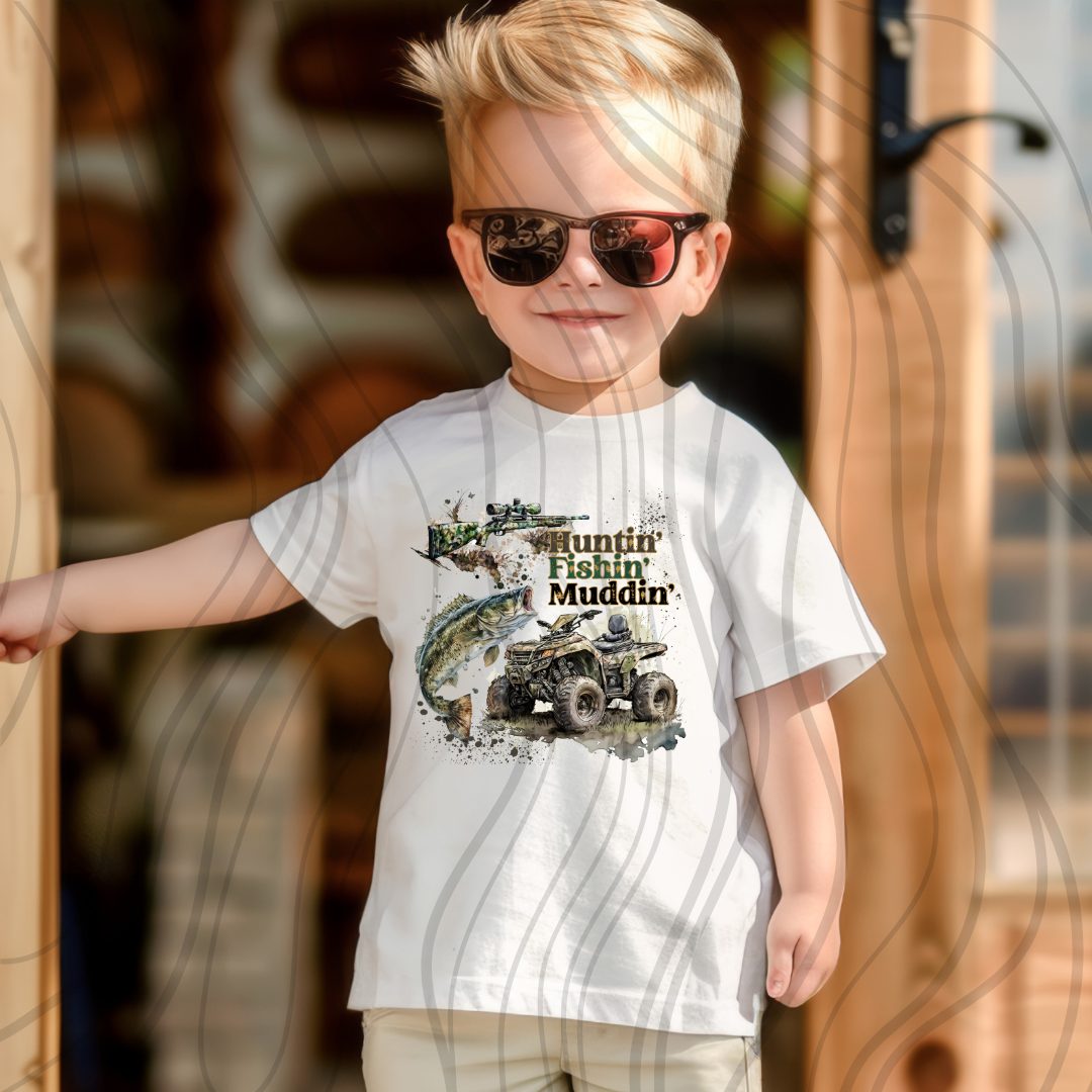 Huntin Fishin Muddin Transfer