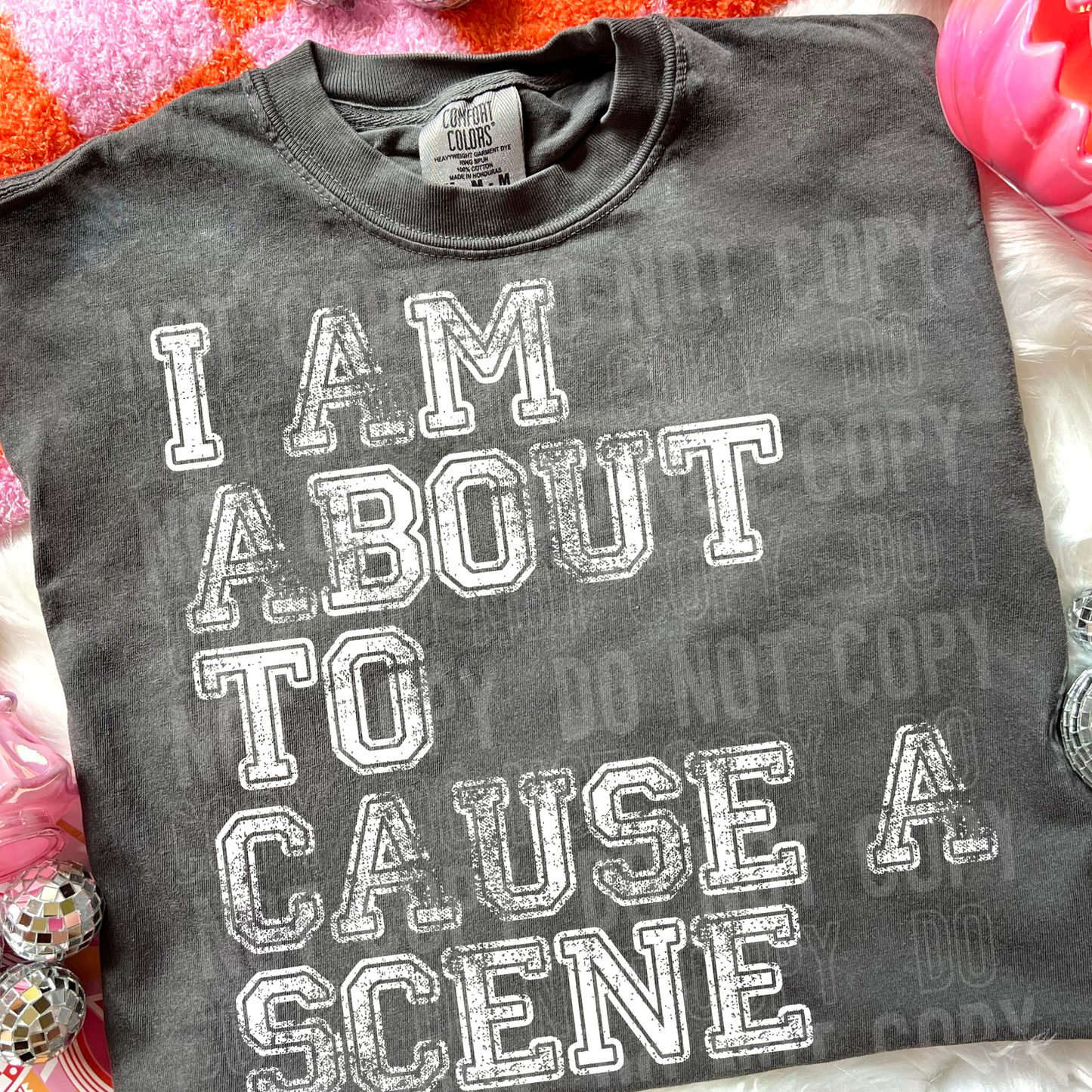 I AM ABOUT TO CAUSE A SCENE TRANSFER