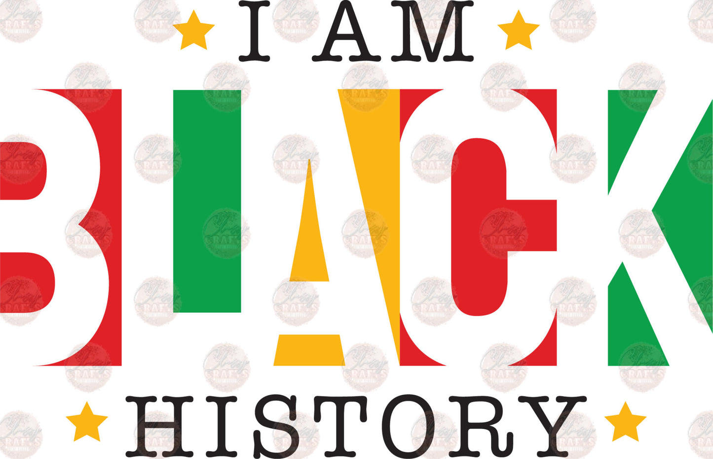 I Am Black History Transfer