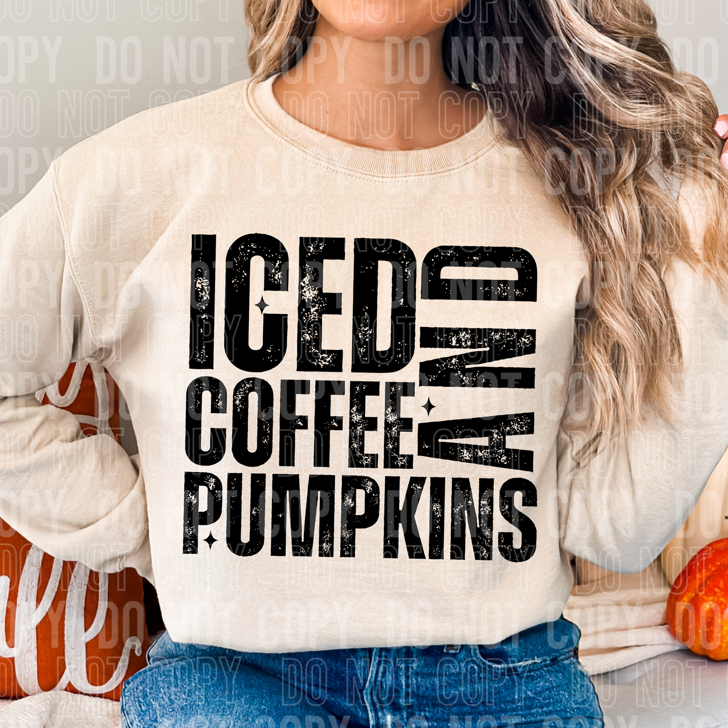 ICED COFFEE AND PUMPKINS TRANSFER