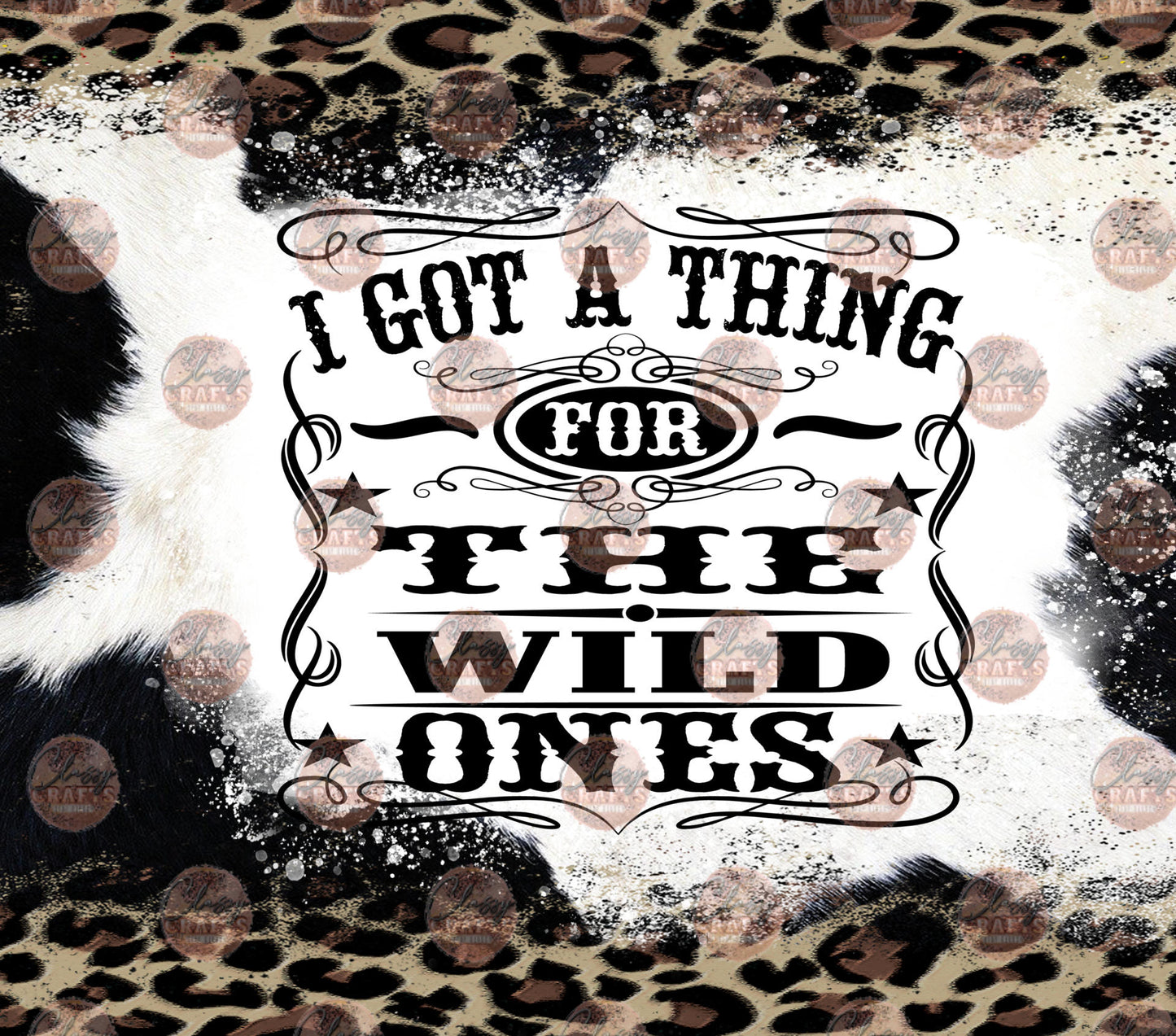 I Got A Thing Tumbler Wrap