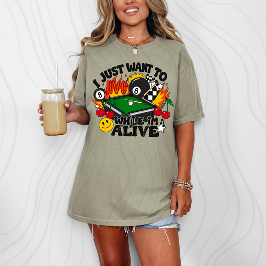 I Just Want To Live While I'm Alive Transfer