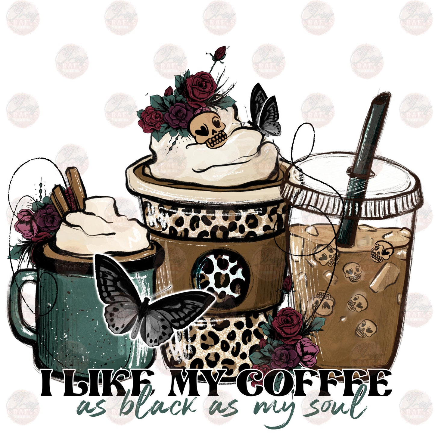 I Like My Coffee Like My Soul Transfer