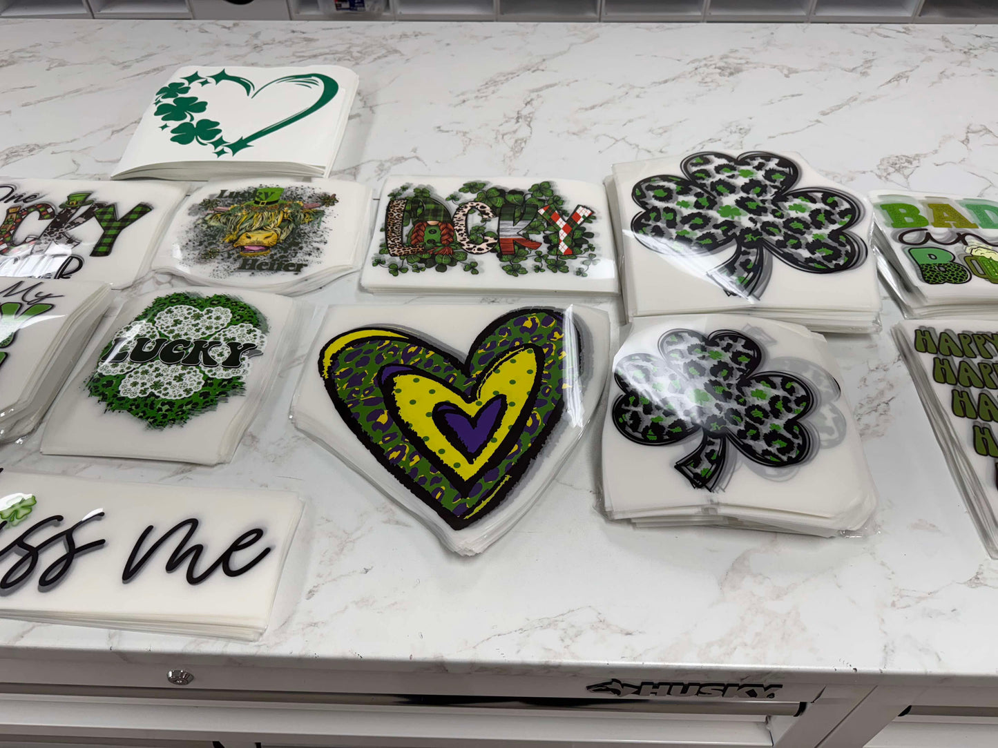 St. Patrick's TRANSFERS GRAB BAG - WOULD CONTAIN MULTIPLE OF THE SAME