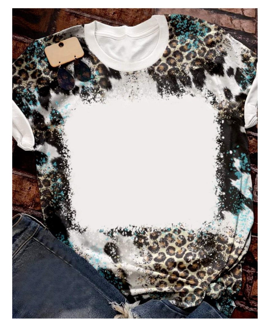 Faux Bleach Blank Shirts