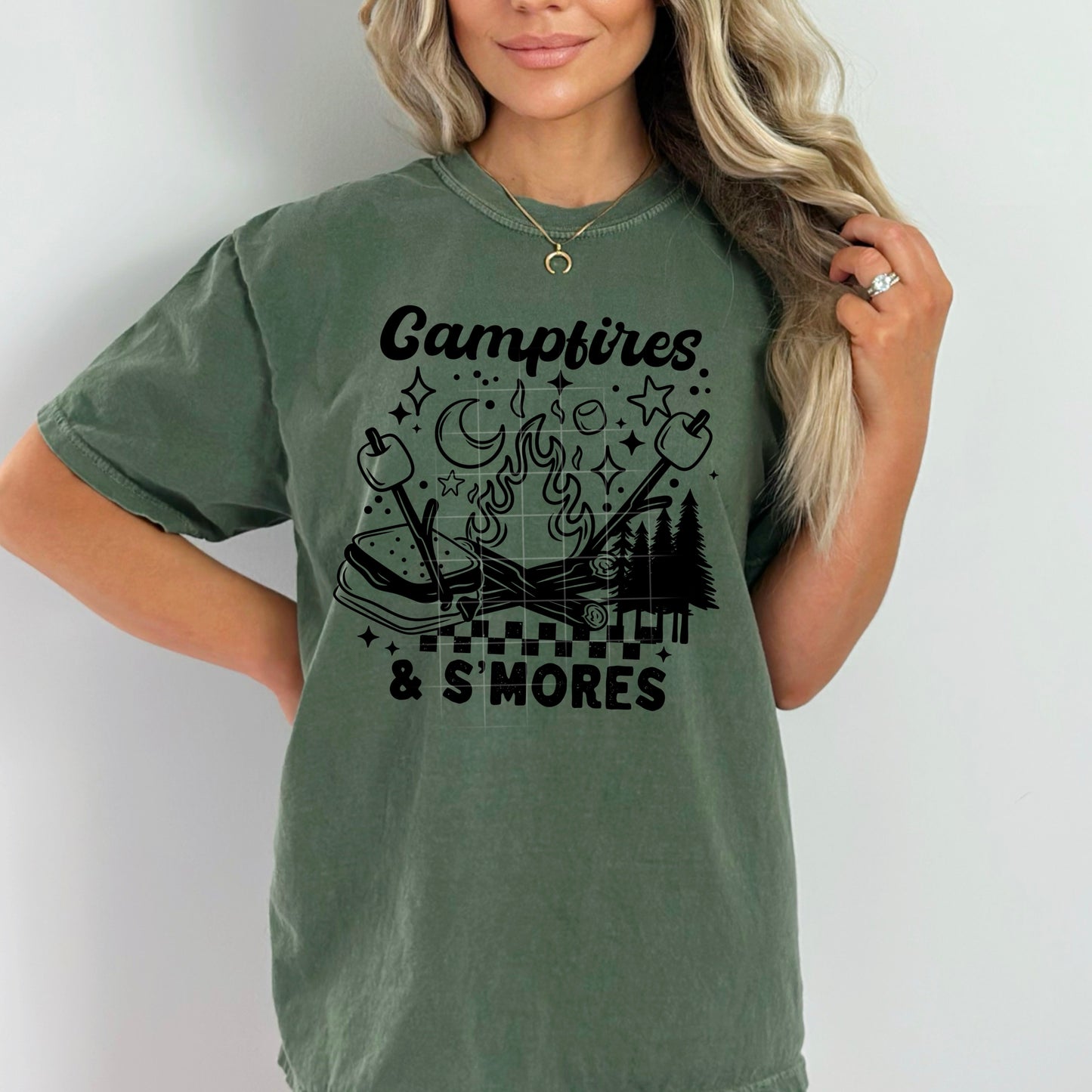Campfire And Smores Transfer