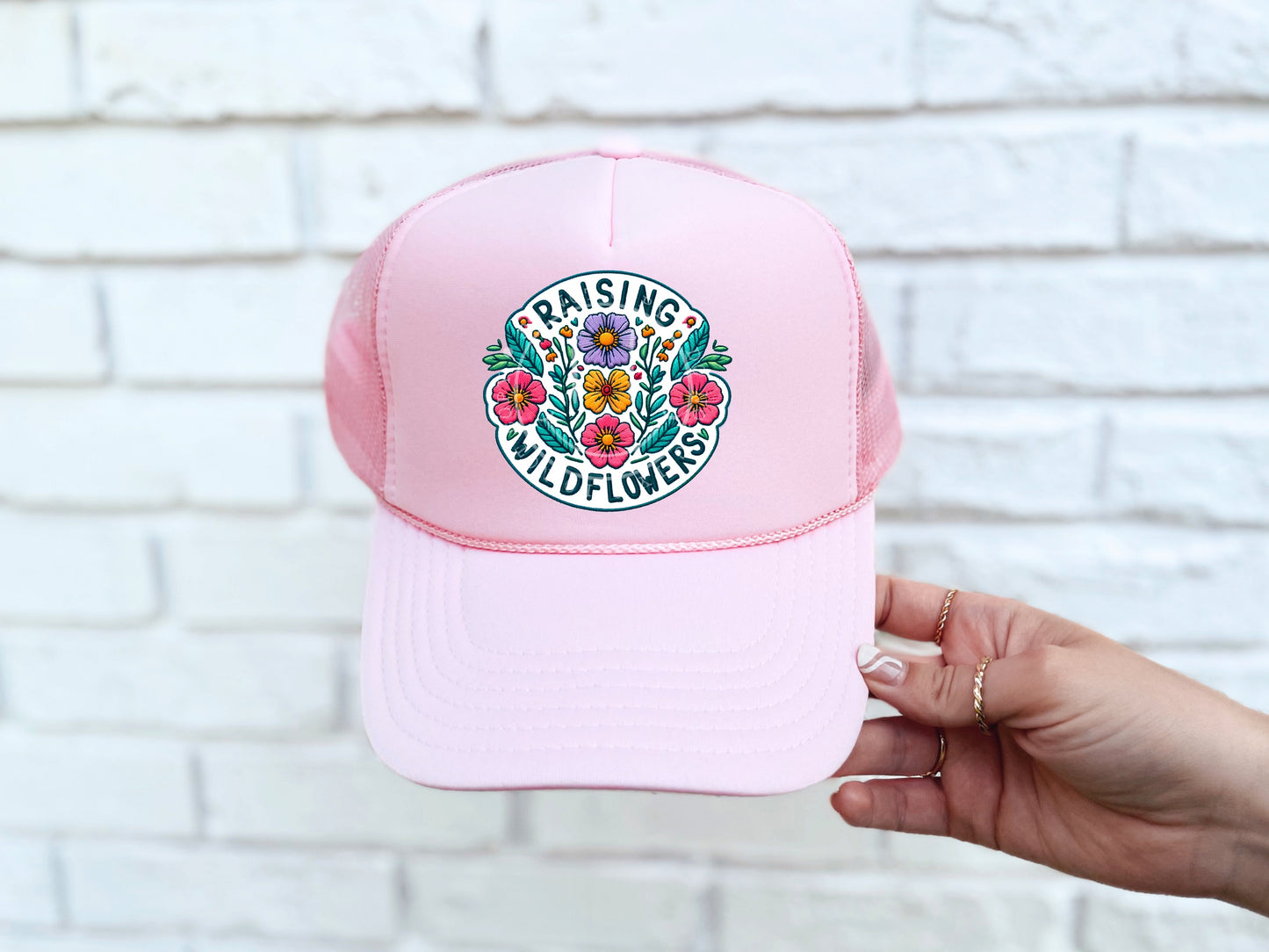 Raising Wildflowers Circle Transfer