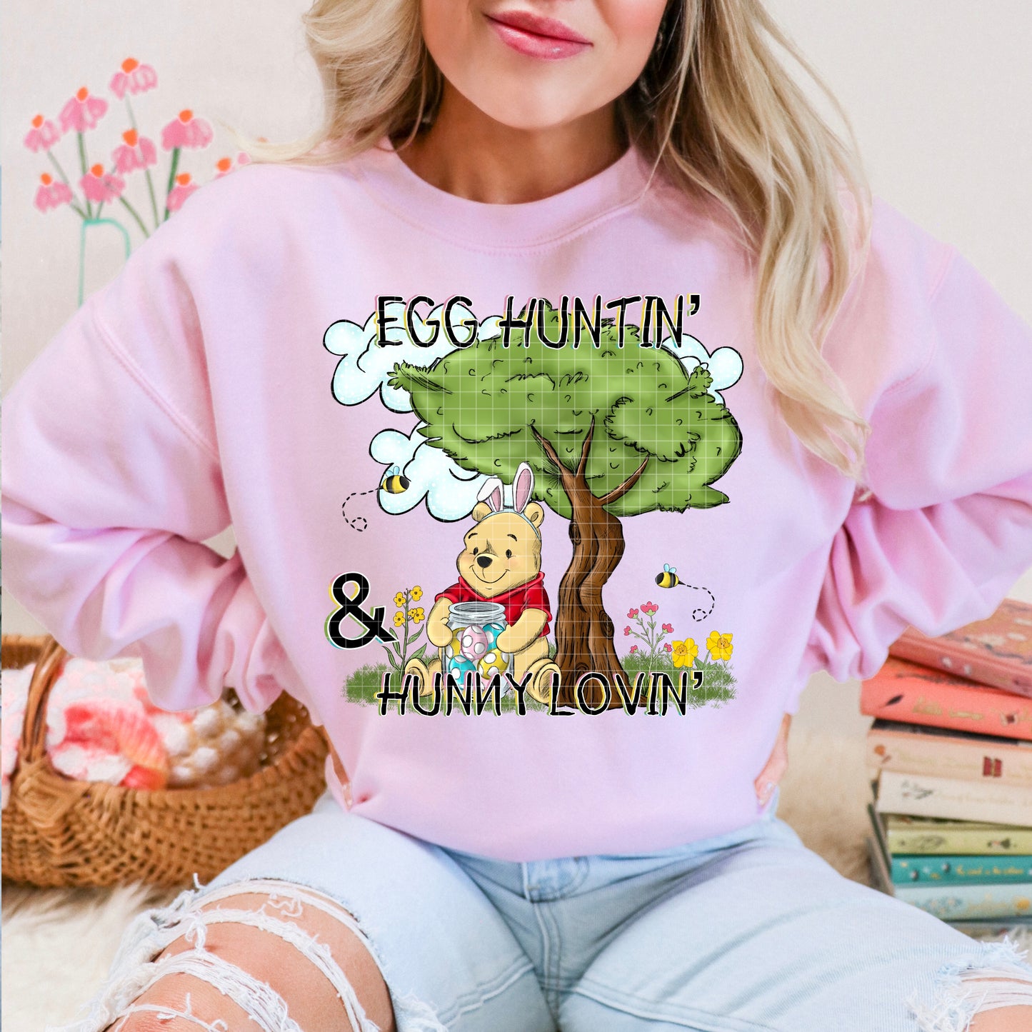 Egg Huntin & Hunny Lovin Transfer