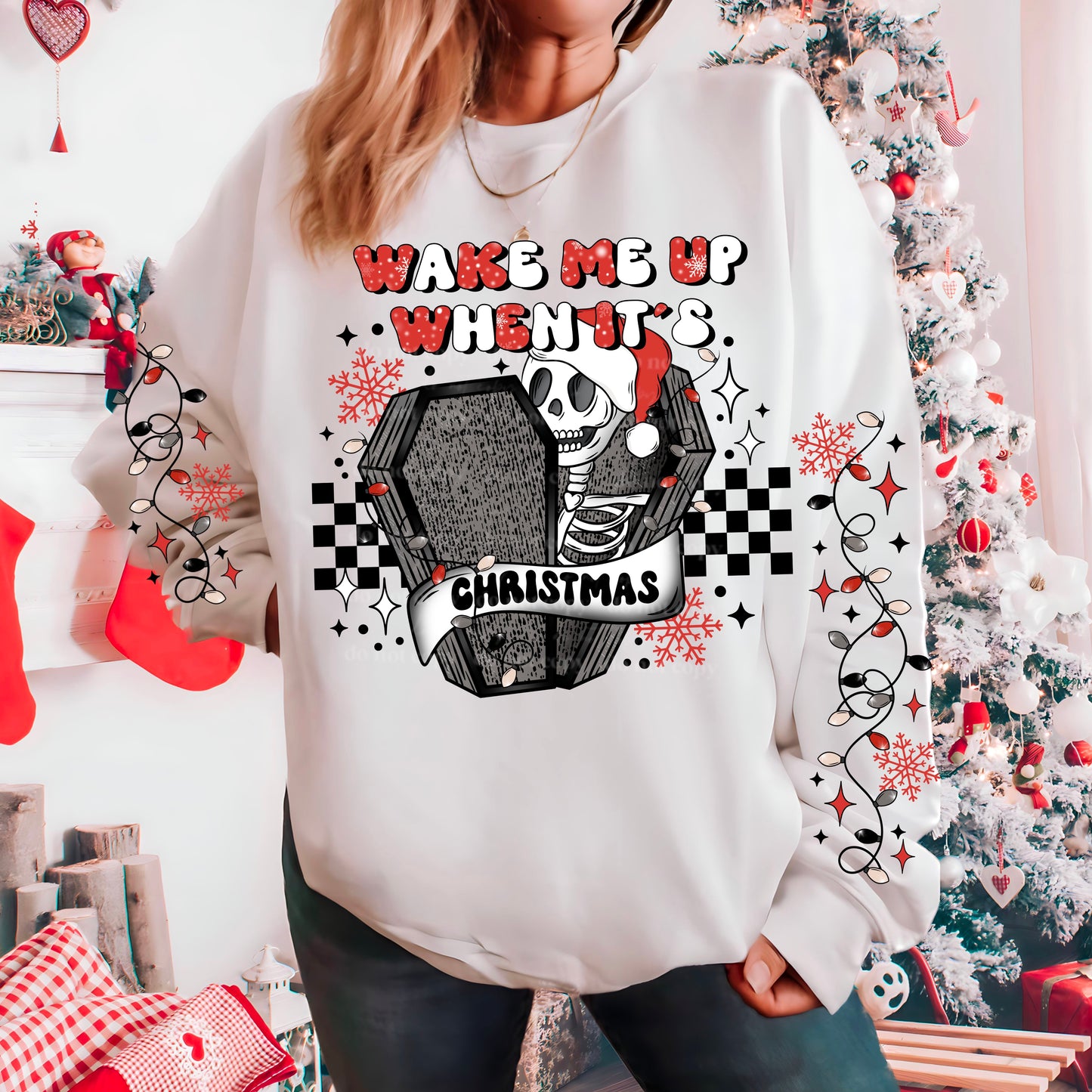 Wake Me Up Christmas ** TWO PART* SOLD SEPARATELY** Transfer