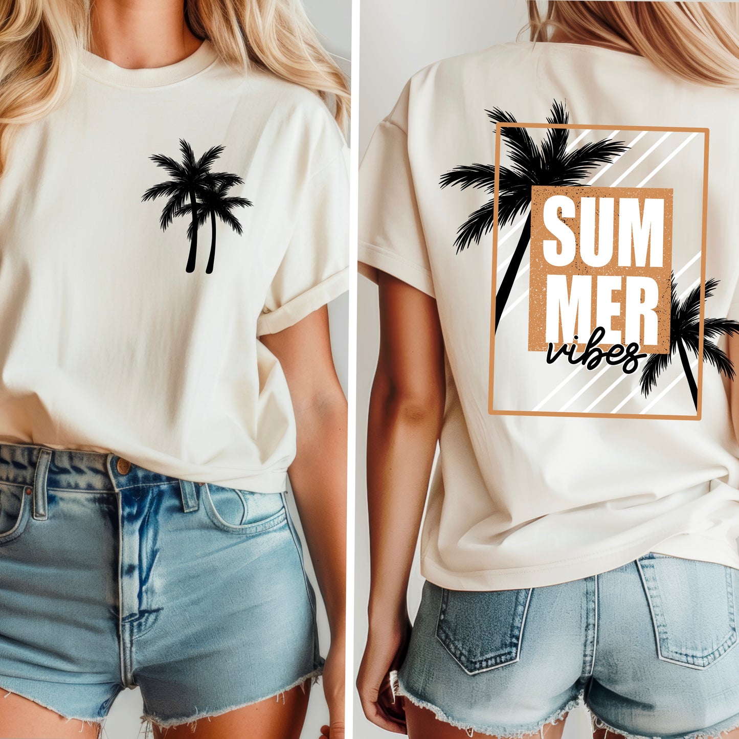 Summer Vibes Transfer ** TWO PART* SOLD SEPARATELY**