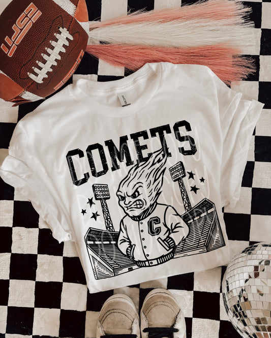 Comets Letterman Transfer