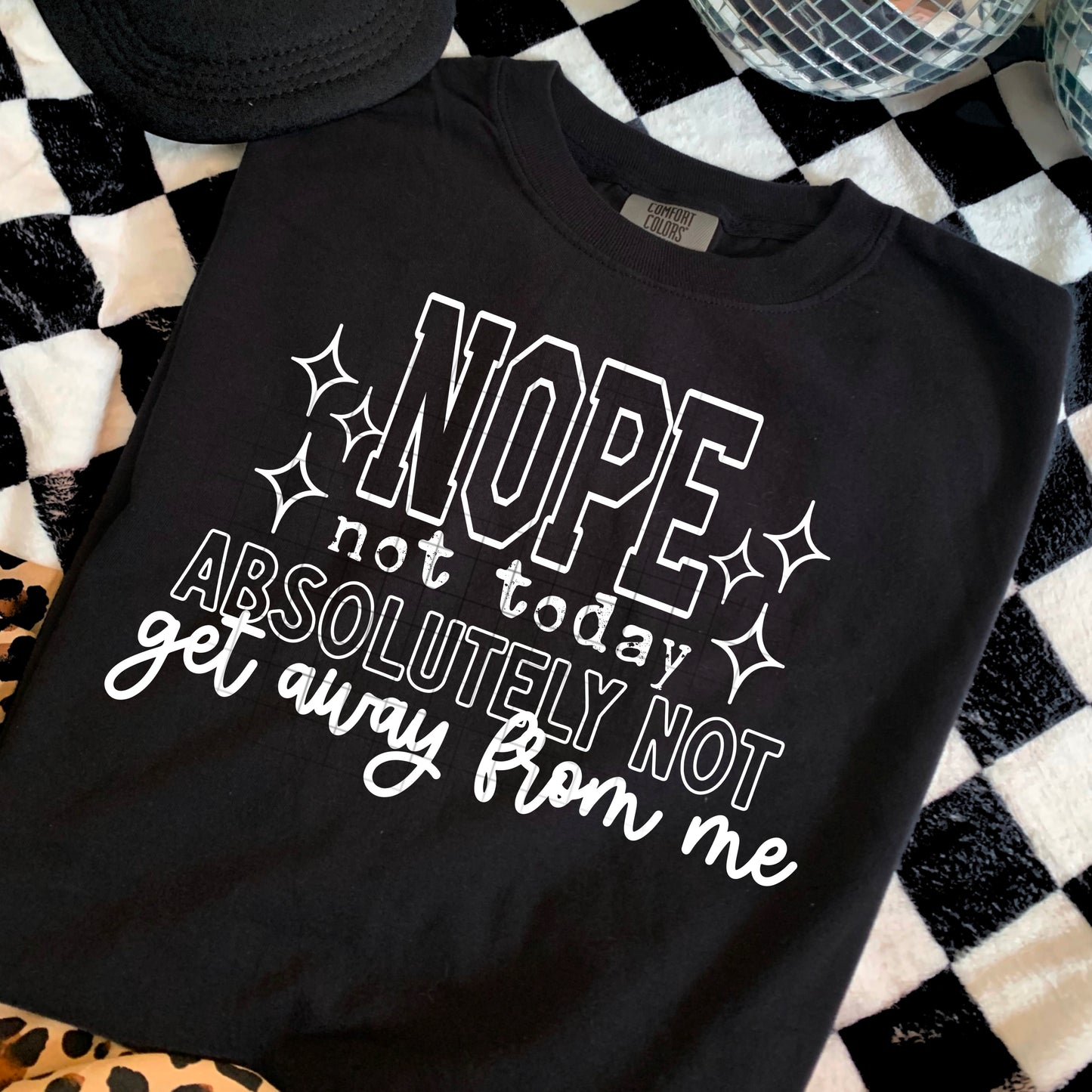 Nope Black Transfer