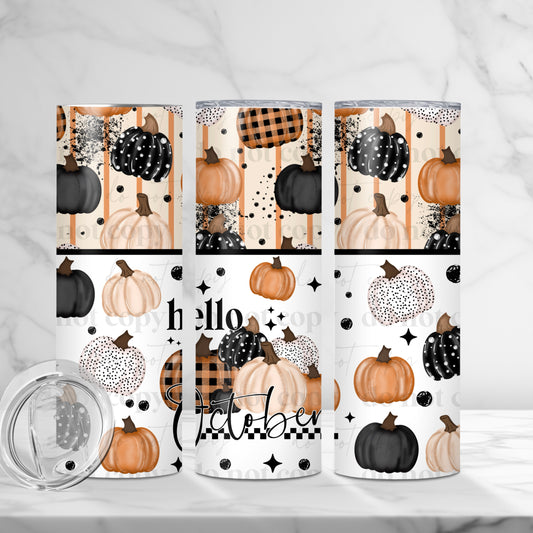 Hello October Wrap Transfer